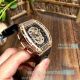 Grade Replica Richard Mille RM 052 Rose Gold Bezel Black Rubber Watchband Watch (1)_th.jpg
